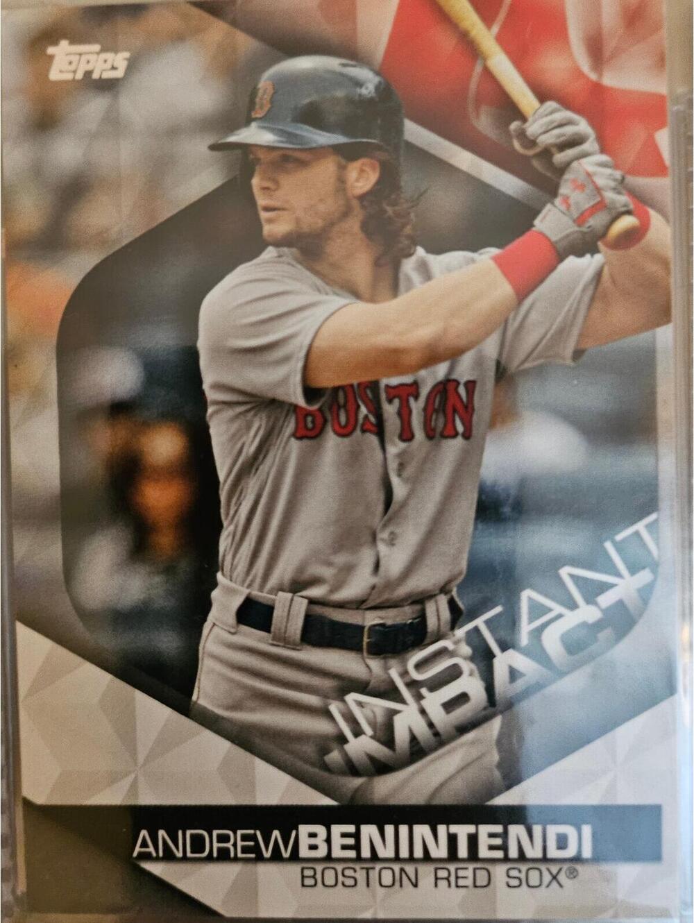 2018 Topps Instant Impact #II-10 Andrew Benintendi Boston Red Sox